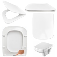 Univerzálne obdĺžnikové WC sedadlo soft-close