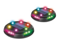 Solárne vjazdové lampy RGB LED záhradné lampy Solárne vjazdové lampy RGB LED záhradné lampy