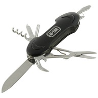 Multitool skladací vreckový nôž 7 nástrojov Oceľ/čierna Multitool skladací vreckový nôž 7 nástrojov Oceľ/čierna