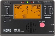 Korg TM-60 BK chromatická ladička/metronóm