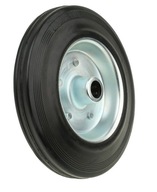 KOLIESKO NA VOZÍK 200 mm GUMOVÉ KOLESKO GUMOVÉ PLNOKOVOVÝ OTVOR 20 mm KOLIESKO NA VOZÍK 200 mm GUMOVÉ KOLESKO GUMOVÉ PLNOKOVOVÝ OTVOR 20 mm