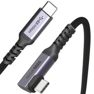 Pravouhlý kábel Thunderbolt 3 USB-C 100 W 4K 60 Hz 0,5 m Pravouhlý kábel Thunderbolt 3 USB-C 100 W 4K 60 Hz 0,5 m