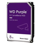 Fialový 8TB 3,5-palcový disk WD84PURZ Western Digital