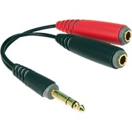 Klotz AYS-1 stereo jack konektor M - 2x mono jack F Klotz AYS-1 stereo jack konektor M - 2x mono jack F