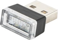 Biela USB LED lampa