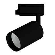 Jednofázový pásový reflektor pre LED GU10, ČIERNA