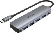 HUB USB Unitek 1x USB-C + 4x USB-A 3.1 Gen1 H1107B