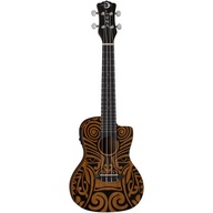 Koncertné ukulele Luna Uke Tribal C EL