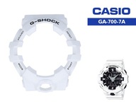 Rám - kryt puzdra CASIO GA-700-7A biela ORIGINÁL guma Rám - kryt puzdra CASIO GA-700-7A biela ORIGINÁL guma
