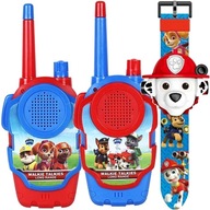 WALKIE TALKIE PAW PATROL WALKWAY + HODINKY WALKIE TALKIE PAW PATROL WALKWAY + HODINKY