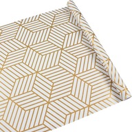 ZLATÁ samolepiaca geometrická tapeta T5353 ZLATÁ samolepiaca geometrická tapeta T5353