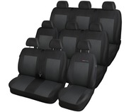 Typické poťahy ELEGANCE pre 9-miestny Ford Transit Custom. Typické poťahy ELEGANCE pre 9-miestny Ford Transit Custom.