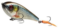 Savage Gear DEVIATOR SWIM 12,5CM 50G ZELENÉ STRIEBORNÉ Savage Gear DEVIATOR SWIM 12,5CM 50G ZELENÉ STRIEBORNÉ