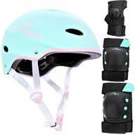 RAVEN Set Helma F511 Mint/Pink M + M chrániče RAVEN Set Helma F511 Mint/Pink M + M chrániče