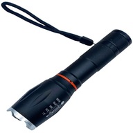 VÝKONNÁ LED ZOOM TAKTICKÁ BATERKA, VOJENSKÁ BATÉRIA VÝKONNÁ LED ZOOM TAKTICKÁ BATERKA, VOJENSKÁ BATÉRIA