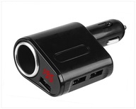 M9I77 NABÍJAČKA S VOLTMETROM 3XUSB EURO ZÁSUVKA 12/24V 88957 M9I77 NABÍJAČKA S VOLTMETROM 3XUSB EURO ZÁSUVKA 12/24V 88957