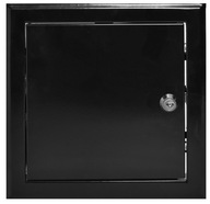 Revízne dvierka 15x15, čierne, kovový zámok Revízne dvierka 15x15, čierne, kovový zámok