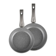 Sada panvíc s odolným antiadhéznym povlakom Valdinox Rock 20/24 cm Sada panvíc s odolným antiadhéznym povlakom Valdinox Rock 20/24 cm