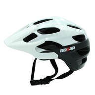 Cyklistická prilba ROXAR MTB ADJUSTABLE veľkosť M 54-57cm biela so šiltom Cyklistická prilba ROXAR MTB ADJUSTABLE veľkosť M 54-57cm biela so šiltom