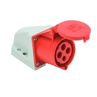 Zásuvka 16A 400V 3P+Z malé puzdro 114-6k Zásuvka 16A 400V 3P+Z malé puzdro 114-6k
