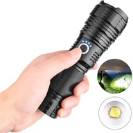 TAKTICKÁ LED BATERKA MEGA VÝKONNÁ S USB BATÉRIOU TAKTICKÁ LED BATERKA MEGA VÝKONNÁ S USB BATÉRIOU