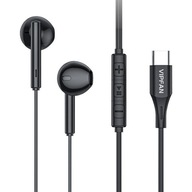 Káblové slúchadlá do uší Vipfan M18, USB-C (čierne)