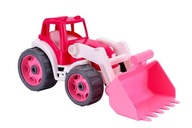 Ružový traktor