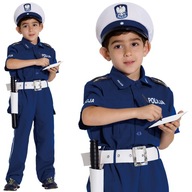 KOSTÝM POLICEJNÉHO POLICAJTA KOSTÝM POLICAJTA 104 cm KOSTÝM POLICEJNÉHO POLICAJTA KOSTÝM POLICAJTA 104 cm