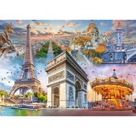 PUZZLE 2000 CITY OF PARÍŽ EIFFELOVÁ VEŽA 16+ TREFL PUZZLE 2000 CITY OF PARÍŽ EIFFELOVÁ VEŽA 16+ TREFL