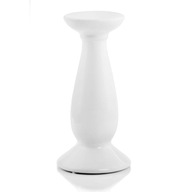 Elegantný biely keramický svietnik Polnix, 25 cm Elegantný biely keramický svietnik Polnix, 25 cm