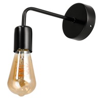 LOFT Retro LED nástenné svietidlo E27 ČIERNA LOFT Retro LED nástenné svietidlo E27 ČIERNA