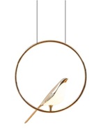 MODERNÁ LED ZÁVISNÁ LAMPA VTÁKA MODERNÁ LED ZÁVISNÁ LAMPA VTÁKA