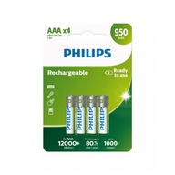 Batéria PHILIPS AAA HR3 950 mAh r2u Batéria PHILIPS AAA HR3 950 mAh r2u