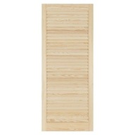 Prelamované dvere s dreveným čelom 110x 44,4