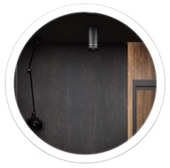 Okrúhle LED osvetlené kúpeľňové zrkadlo Fi 70cm Okrúhle LED osvetlené kúpeľňové zrkadlo Fi 70cm