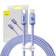 BASEUS KÁBEL USB-C PRE BLESK IPHONE PD 20W 480MBPS BRAIDED 2M BASEUS KÁBEL USB-C PRE BLESK IPHONE PD 20W 480MBPS BRAIDED 2M