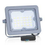 Halogénový LED reflektor 20W IP65 4000K sivý 90° Halogénový LED reflektor 20W IP65 4000K sivý 90°