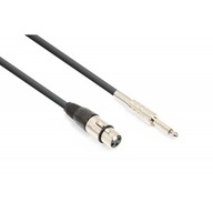 XLR kábel (f) Jack 6,3 mm mono 6m Vonyx XLR kábel (f) Jack 6,3 mm mono 6m Vonyx