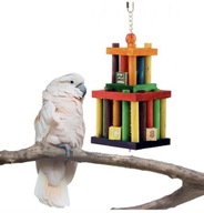 ParrotPlanet Toys- Závesná pevnosť papagája hračka