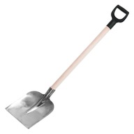 Nerezová lopata na piesok, násada DY, plastová rukoväť. Nerezová lopata na piesok, násada DY, plastová rukoväť.