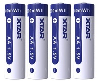 batéria XTAR 14500-1,5V 3300mWh Li-ION 4 ks. batéria XTAR 14500-1,5V 3300mWh Li-ION 4 ks.