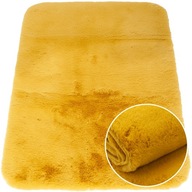 Mäkký plyšový koberec Králik žltý 160x230 cm