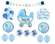 Balóny Set Baby Shower Boy Child Birth Balóny Set Baby Shower Boy Child Birth