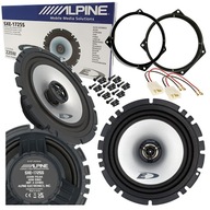 Dvojpásmové rozpery ALPINE pre MINI COOPER ONE R50 R52 R53 Dvojpásmové rozpery ALPINE pre MINI COOPER ONE R50 R52 R53