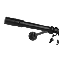 Jednoduchá záclonová tyč STANDARD 19mm Kovová 140 cm Jednoduchá záclonová tyč STANDARD 19mm Kovová 140 cm