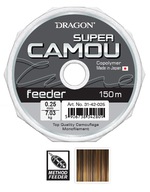 Super Camou FEEDER 0,16 mm / 150 m / 3,39 kg Dragon Line