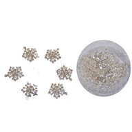 Strieborný prívesok snehová vločka, 24 ks glam šperkov, diamant Strieborný prívesok snehová vločka, 24 ks glam šperkov, diamant