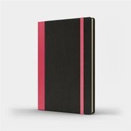 Notebook B5 Mriežka čierna/ružová