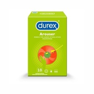 Durex arouser rebrované kondómy 18 ks.