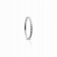 Titánové náušnice typu Clicker Hoop s kubickými zirkónmi 1,2/10 Titánové náušnice typu Clicker Hoop s kubickými zirkónmi 1,2/10
